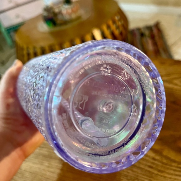 2022 LE Starbucks Unicorn Jeweled Holiday Iridescent Tumbler - 24oz Venti - Picture 7 of 7